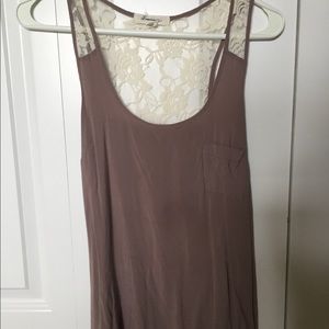 Lace pocket tank
